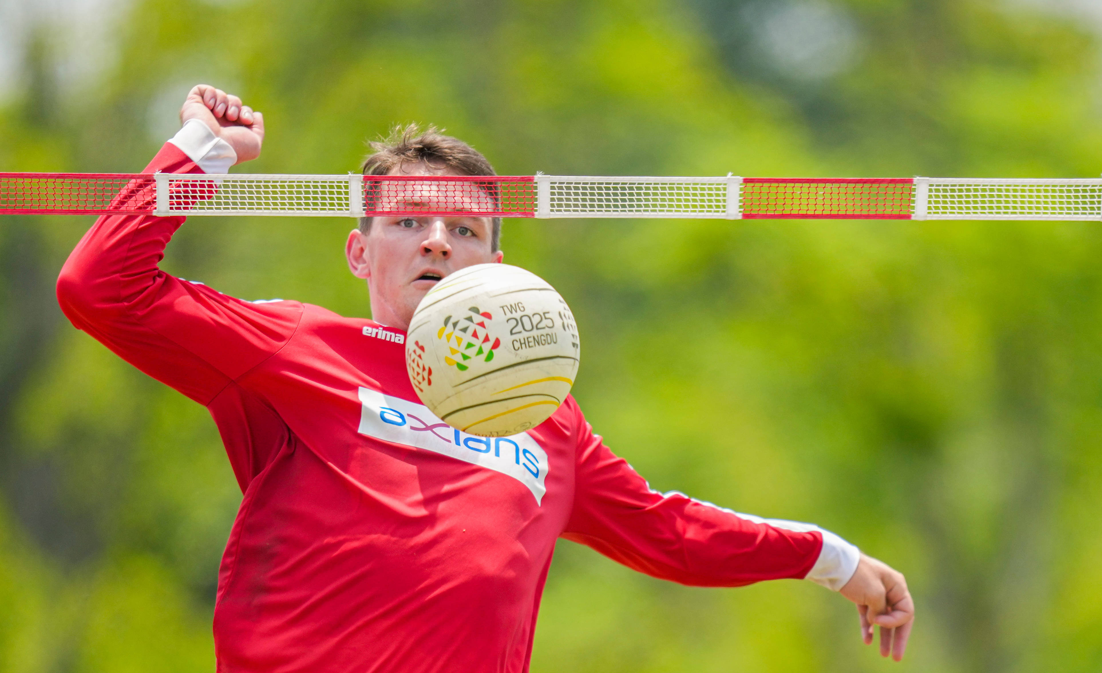 (成都世运会)浮士德球——男子铜牌赛:奥地利队获得季军