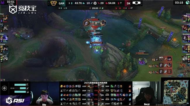 LOL-亚洲邀请赛：DK击败GAM